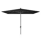 Platinum | Parasol Riva 275 x 275 cm | Black