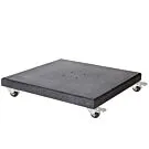 Platinum | Parasolvoet Modena XL Graniet met Wielen | 90 kg