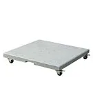 Platinum | Parasolvoet Salerno Graniet met Wielen | 120 kg