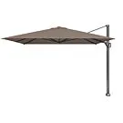 Platinum | Zweefparasol Challenger T¹ Premium 350 x 350 cm | Havanna
