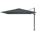 Platinum | Zweefparasol Challenger T¹ Telescoop Premium 350 x 350 cm | Faded Black