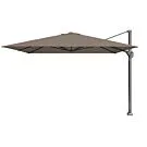 Platinum | Zweefparasol Challenger T¹ Telescoop Premium 350 x 350 cm | Havana