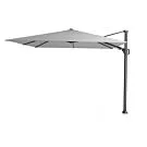 Platinum | Zweefparasol Challenger T² 300 x 300 cm | Lichtgrijs
