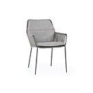 SUNS | Tuinstoel Punta | MRG | CG | Light Anthracite Mixed Weave