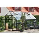 Royal Well | Qube 168 Tuinkas | Veiligheidsglas 3 mm | Zwart