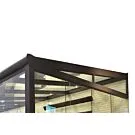 Fonteyn | Zijwand tuinkamer glazen panoramawand tbv Comfortline 400 cm
