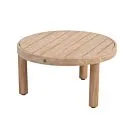 4 Seasons Outdoor | Koffietafel Sem Brushed Teak Ø60 cm x 32(h) cm