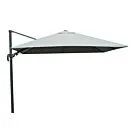 Zweefparasol 300 x 300 cm Shadow LED - Antraciet/Faded Grey - Fonteyn Collectie
