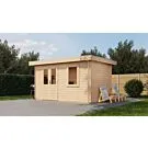 Lugarde Select Blokhut Veenendaal 400x250cm - Onbehandeld