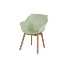 Hartman | Tuinstoel Sophie met Armleuningen Teak | French Green