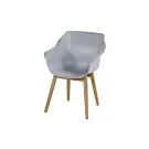 Hartman | Tuinstoel Sophie met Armleuningen Teak | Misty Grey