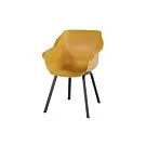 Hartman | Tuinstoel Sophie Element met Armleuningen | Curry Yellow