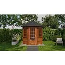 Lugarde Select Prima tuinhuis Zaandam Ø250x - Bruin
