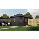 Lugarde Select Prima tuinhuis Nieuwegein 300x300cm - RAL 7021