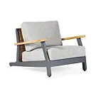 SUNS | Loungestoel Siena | MRG | Soft Grey Mixed Weave