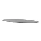 4 Seasons Outdoor | Tafelblad Privada 240 x 113 cm Ellipse HPL Slate Anthracite