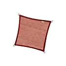 Nesling | Coolfit Schaduwdoek Vierkant 360 x 360 cm | Terracotta
