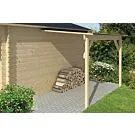 Tuindeco | Aanbouw Zijluifel 175 cm | Onbehandeld