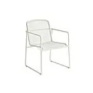 Borek | Tuinstoel Mira | Wit-Taupe