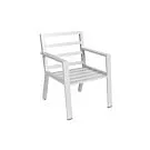 Borek | Tuinstoel Viking | Wit