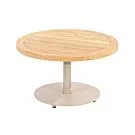 4 Seasons Outdoor | Koffietafel Volta Teak Ø60 cm x 35(h) cm | Latte