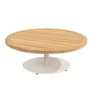4 Seasons Outdoor | Koffietafel Volta Teak Ø80 cm x 30(h) cm | Latte
