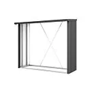 Biohort | Houtopslag Woodstock 230 | Donkergrijs-Metallic