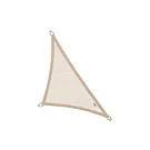 Nesling | Coolfit Schaduwdoek Driehoek 90° 500 x 500 x 710 cm | Sand