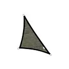 Nesling | Coolfit Schaduwdoek Driehoek 90° 500 x 500 x 710 cm | Black
