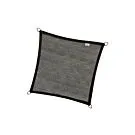 Nesling | Coolfit Schaduwdoek Vierkant 360 x 360 cm | Black