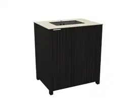 Passion Grills | Buitenkeuken Onderdeel | Leon Buitenkeukenkast met Wasbak | 80 x 59,5 cm