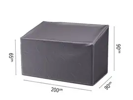 AeroCover | Loungebankhoes Hoge Rug 200 x 90 x 65/90(h) cm