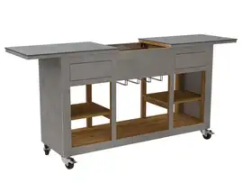 Passion Grills | Buitenkeuken Module Kerafina | Bar Eiland met Wielen