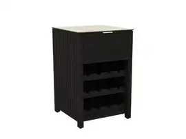 Passion Grills | Buitenkeuken Onderdeel | Leon Buitenkeukenkast Lade + Wijnkast | 59 x 59,5 cm