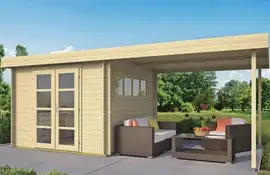 Tuindeco | Dellinger Tuinhuis | Onbehandeld