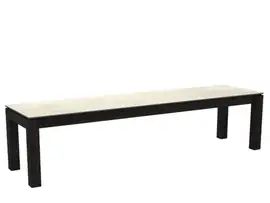Passion Grills | Buitenkeuken Onderdeel | Flying Tuinbank | 180 x 45 cm | Portland Bianco