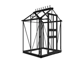 Royal Well | Tuinkas Birdlip 44 | Veiligheidsglas 3 mm | Zwart