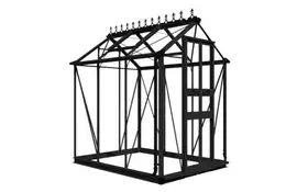 Royal Well | Tuinkas Birdlip 46 | Veiligheidsglas 3 mm | Zwart