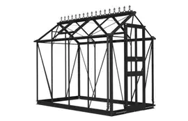 Royal Well | Tuinkas Birdlip 84 | Veiligheidsglas 3 mm | Zwart