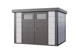 Telluria | Tuinhuis Classico 3024 | Wit-Antraciet