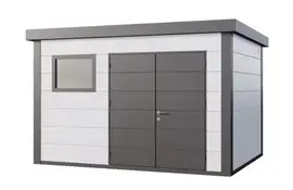 Telluria | Tuinhuis Classico 3930 PLUS | Wit-Antraciet