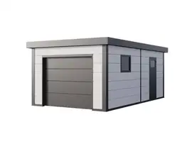 Telluria | Garage 3654G | Wit-Antraciet