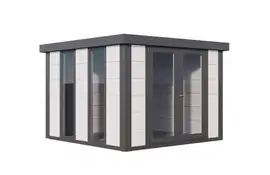 Telluria | Tuinhuis Luminato 3030 | Wit-Antraciet