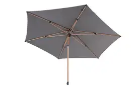 4 Seasons Outdoor | Parasol Azzurro Ø300 cm | Houtlook-Charcoal