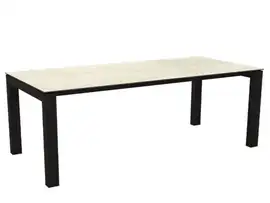 Passion Grills | Buitenkeuken Onderdeel | Flying Tuintafel | 220 x 100 cm | Portland Bianco