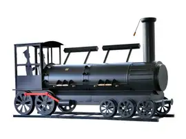 JOE's BBQ Smoker | 30” Double Door Train
