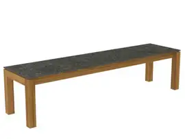 Passion Grills | Buitenkeuken Onderdeel | Flying Tuinbank | 180 x 45 cm | Belgium Dark Grey
