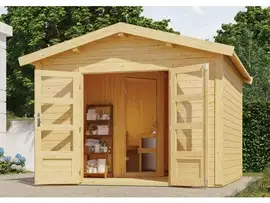 Karibu | Svenson Buitensauna | Kachel 9 kW Externe Bediening
