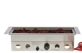 Cosi | Cosiburner Inbouwbrander | Langwerpig RVS
