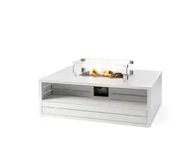 Happy Cocooning | Terrashaard Rechthoek Aluminium | Wit